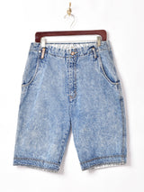 ケミカル デニムハーフパンツ W31