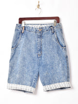 ケミカル デニムハーフパンツ W31