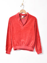 アメリカ製 ベロアリブトップス