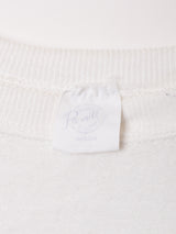 魚 プリントスウェットシャツ