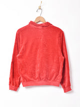 アメリカ製 ベロアリブトップス