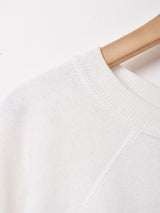 魚 プリントスウェットシャツ