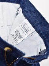 タック入り デニムショートパンツ W33