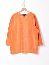 ベロア長袖トップス