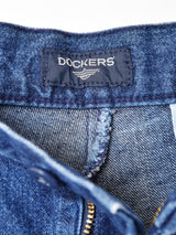 DOCKERS タック入り デニムショートパンツ W31