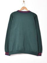 ミッキーマウス 刺繍 スウェットシャツ