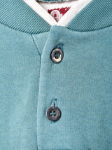 アメリカ製 ポケット付き オオカミ プリントスウェットシャツ