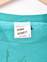 イングランド製 タイガー プリントスウェットシャツ