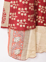 レイヤード ラップスカート