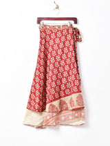 レイヤード ラップスカート