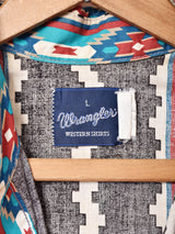 Wrangler ネイティブ柄 半袖シャツ