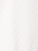 【2色展開】 長袖 エンボス リブトップス