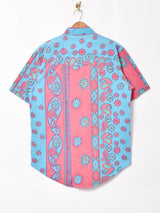 Wrangler 総柄 半袖シャツ