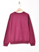 カレッジプリント スウェットシャツ