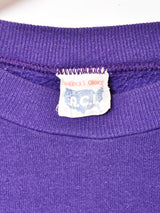 パッチ付き カレッジスウェットシャツ