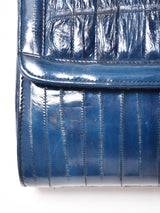 ギャザー レザー ショルダーバッグ