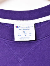 Champion パッチ付き カレッジスウェットシャツ