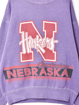 アメリカ製 後染め 両面プリント スウェットシャツ