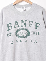 プリント スウェットシャツ