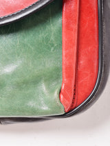 カラー切り替え ミニショルダーバッグ