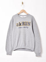 プリント スウェットシャツ