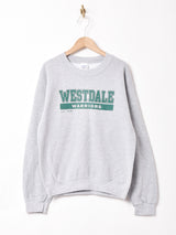 プリント スウェットシャツ