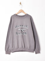 プリント スウェットシャツ