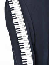 鍵盤プリント長袖Tシャツ