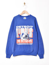 アメリカ製 Lee アメフト プリントスウェットシャツ