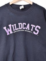 カレッジプリント スウェットシャツ