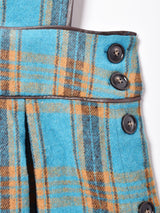 【2色展開】チェック ノースリーブワンピース