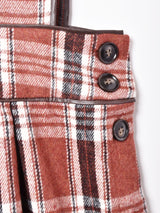 【2色展開】チェック ノースリーブワンピース