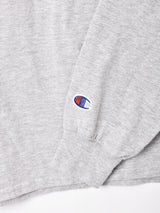 Champion ワンポイント長袖Tシャツ