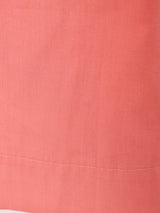 パッチ付き スリーブレスワンピース