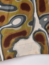 総柄 オープンカラー半袖シャツ