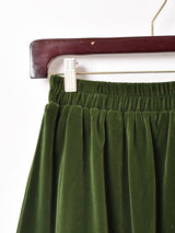 【3色展開】Meridian ティアード ベロアスカート