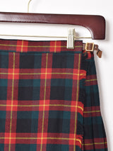 Ralph Lauren チェックラップスカート