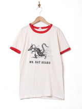 両面プリント リンガーTシャツ