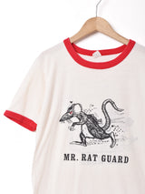 両面プリント リンガーTシャツ