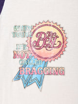 80's  アメリカ製 プリント ラグランTシャツ