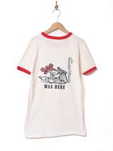 両面プリント リンガーTシャツ