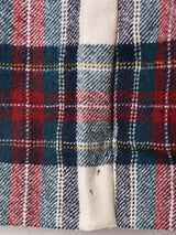 ブルガリア製 チェック柄 フレアスカート