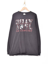 BILLY JOEL 両面プリント 長袖Tシャツ