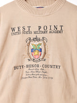 アメリカ製 後染め West Point 刺繍 スウェットシャツ