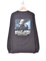 BILLY JOEL 両面プリント 長袖Tシャツ