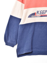 3カラー プリントスウェットシャツ