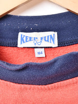 3カラー プリントスウェットシャツ