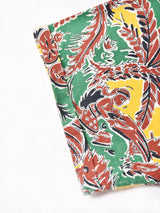 総柄 ダブルポケット 半袖シャツ