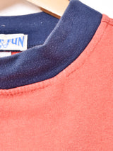 3カラー プリントスウェットシャツ