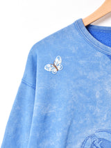 タイダイ 刺繍 スウェットシャツ